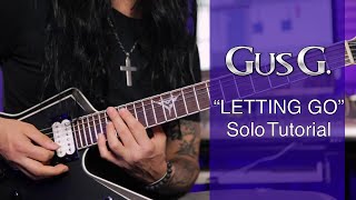 Gus G. - “Letting Go” Solo Tutorial