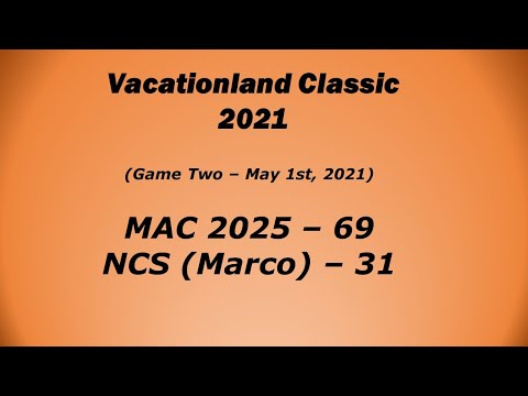 MAC 2025 vs. North Coast Showtime (Marco)