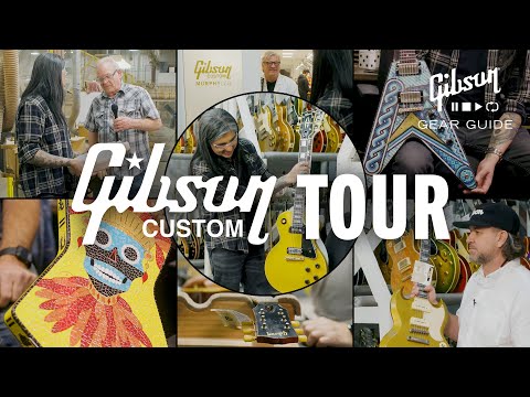 Meet The People Who Make YOUR Gibson Custom Guitar - Gibson Custom Shop Factory Tour
