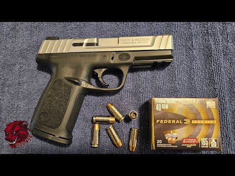 Unleashing the Beast: Hard-Hitting .40 S&W Federal Hydra-Shok 165gr AmmoTest! @oso4586 