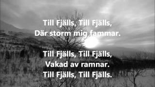 Vintersorg - Till Fjälls LYRICS (HQ/HD)