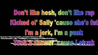 Blink 182- Degenerate- lyrics
