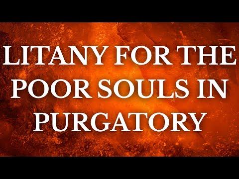Litany For The Poor Souls In Purgatory