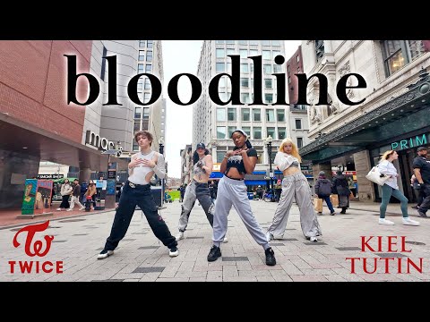 [DANCE IN PUBLIC - ONE TAKE] TWICE MOMO, CHAEYOUNG, TZUYU X Kiel Tutin - 'bloodline' | HUSH BOSTON