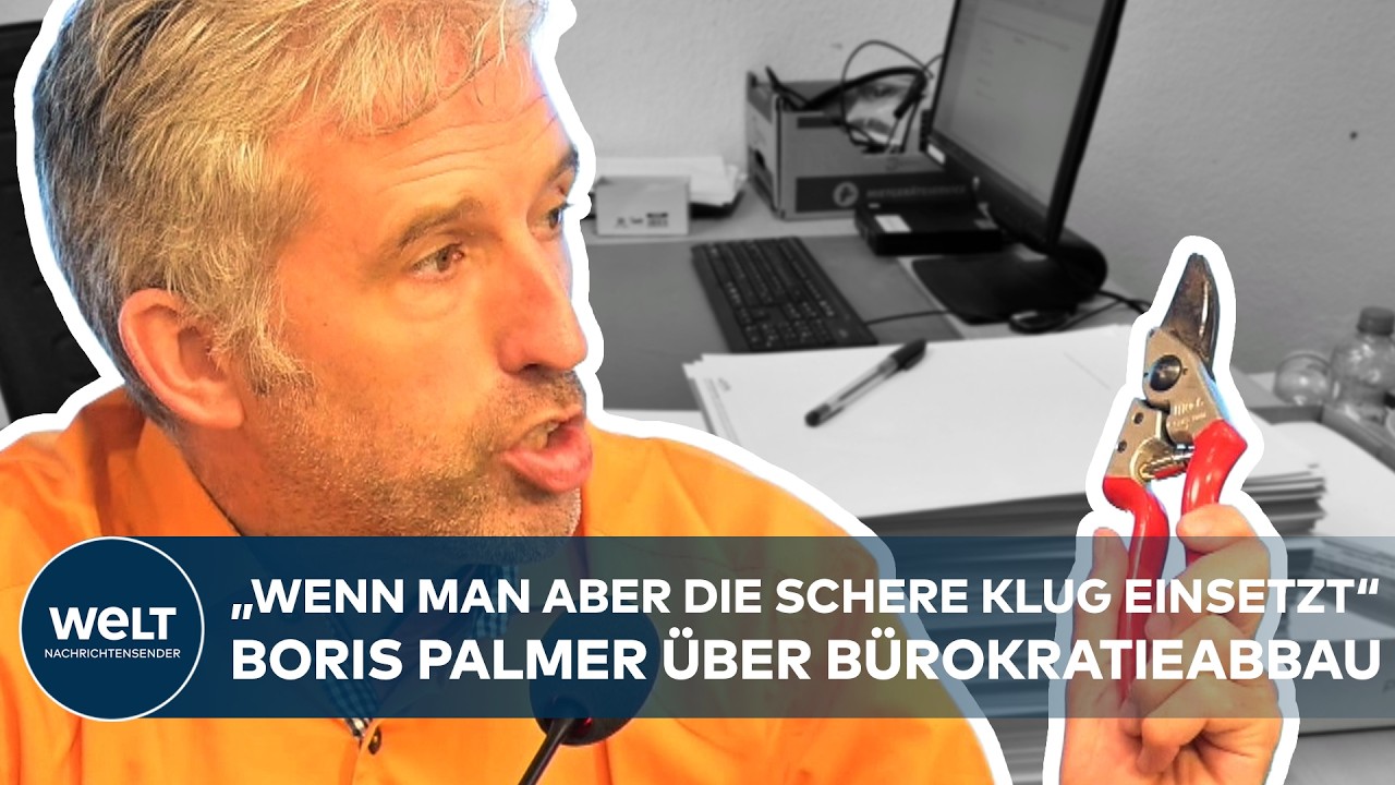 TÜBINGEN: Boris Palmer greift zur Gartenschere – jetzt geht es der Bürokratie an den Kragen!