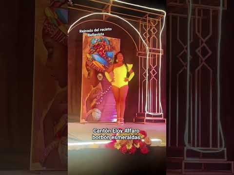 REINADO DEL RECINTO BELLAVISTA BORBÓN ESMERALDAS ECUADOR CANTÓN ELOY ALFARO #ecuador #2025#desfile