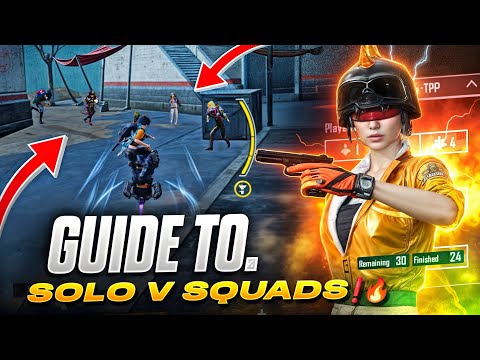 The Ultimate SOLO vs. SQUADS Guide! | Higher KD Every Match‼️