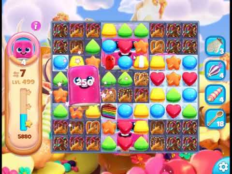 Cookie Jam Blast Level 499 - NO BOOSTERS 🍪 | SKILLGAMING ✔️