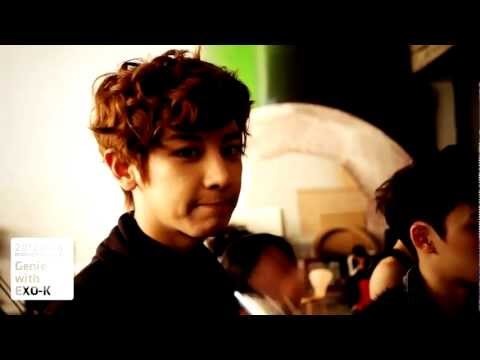 Chanyeol cuts from EXO-K AR Show with Genie
