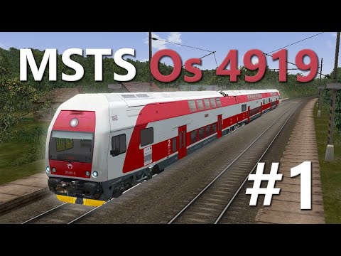Microsoft Train Simulator - trať ŽSR 130 | Os 4919 Nové Zámky - Štúrovo #1