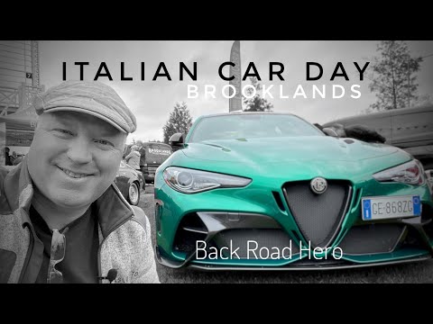 Italian Car Day 2021, Brooklands, UK.