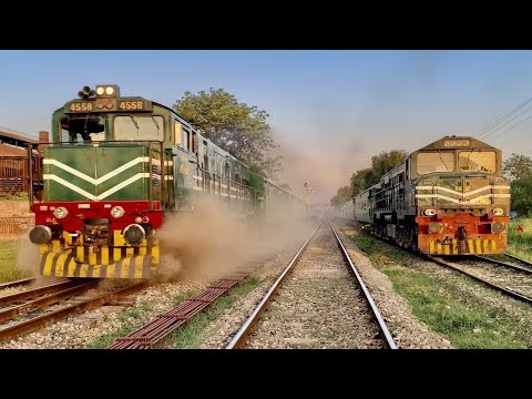 Rolling Thunder: Pakistan’s Spectacular Non-Stop Train Showcase