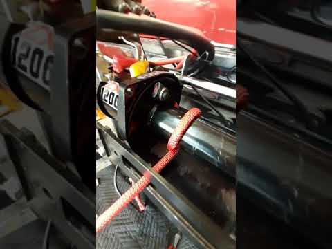 Installing synthetic rope on a Badlands 12k winch