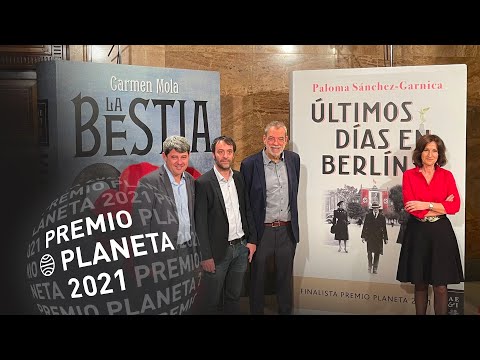 Presentación de las obras ganadora y finalista del Premio Planeta 2021 | Editorial Planeta