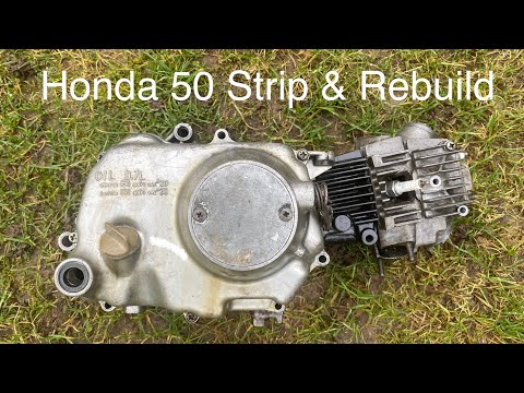 Thumbnail for Honda SS50 engine strip down, rebuild and start by Honda C engine