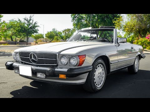 1989 Mercedes-Benz 560 SL Walk-around Video