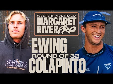 Ethan Ewing vs Crosby Colapinto I Western Australia Margaret River Pro 2025 - Round of 32