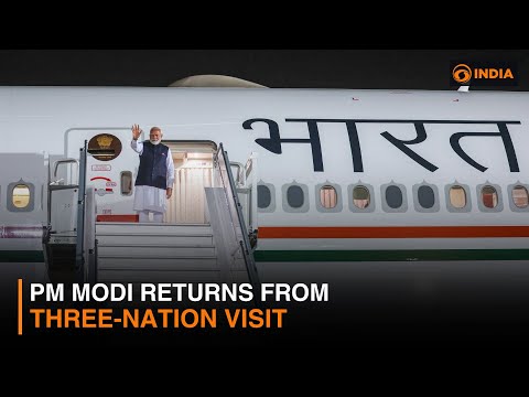 PM Modi returns from three-nation visit & more news | DD India live