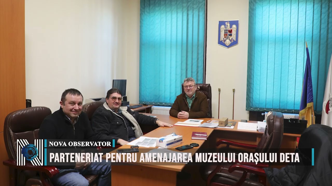 Parteneriat pentru amenajarea Muzeului Orașului Deta
