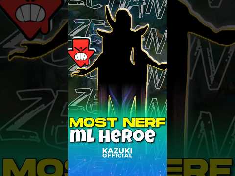 MOST NERFED HEROES! #mobalegends5v5 #moba5v5English #moba5v5pippin