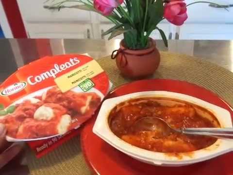 Dollar Tree Review : Hormel Compleats Manicotti Meat...