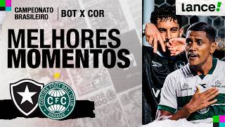 BOTAFOGO 2 X 2 CORITIBA | MELHORES MOMENTOS | 11ª RODADA | CAMPEONATO BRASILEIRO 2026 ⚽