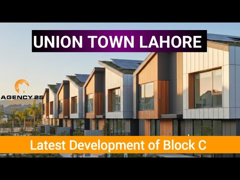 Union Town Lahore C Block Progress | Pine Avenue Road Latest Construction Update