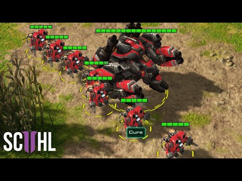 Cure's Perfect THOR RUSH - Starcraft 2: Cure vs. Trap