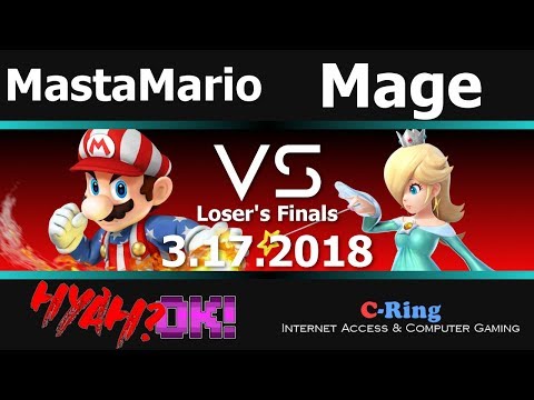 Cyber Smash Saturday #009 (Loser's Finals) | MastaMario vs. MageOfSymphonia