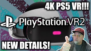 PlayStation 5 4K Virtual Reality! OFFICIAL PSVR 2 & VR 2 Sense Controllers Details Announced!