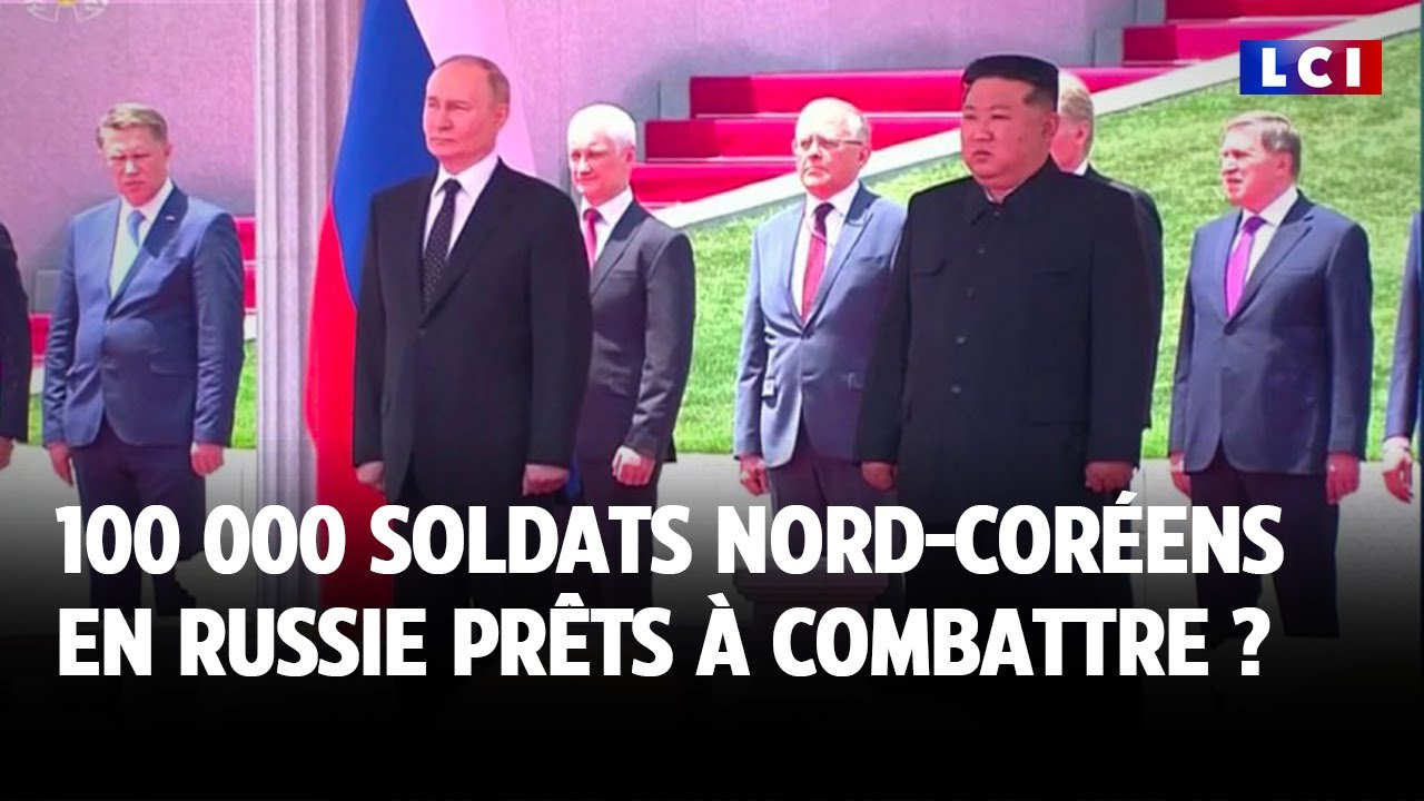 Ukraine : 100 000 soldats nord-coréens en Russie prêts à combattre ?｜LCI