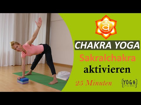 Chakra Yoga Sakralchakra | 25 Minuten Yoga zu Hause | Chakra Yoga Flow für das 2. Chakra