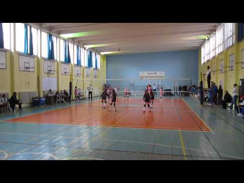 Minivolei feminin CS Victoria Nadlac   CSS Caransebes,Set IV,finalu 25 20 Turneul IV Deva 2015
