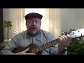 Willard Losinger Performs "Ku-Klux-Klan" by Eddy Mitchell, with Baritone Ukulele Accompaniment