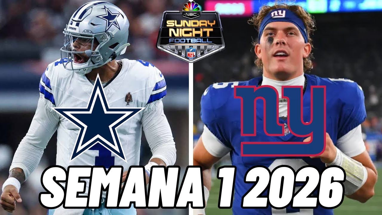 Previo Dallas Cowboys vs. New York Giants, Semana 1