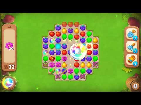 Gardenscapes - Level 92 @Games4Fun✅