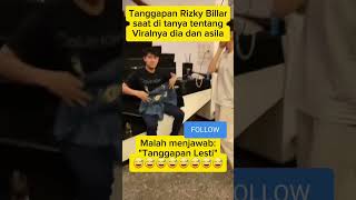 Download lagu Rizky Billar's response when asked about his viral video with Asila #lestikejora #rizkybillar mp3