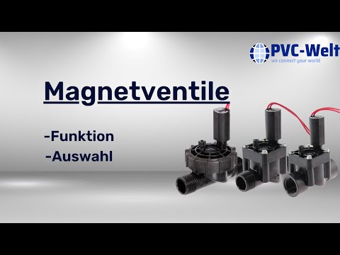 Magnetventile: Funktion und Auswahl  | PVC-Welt.de