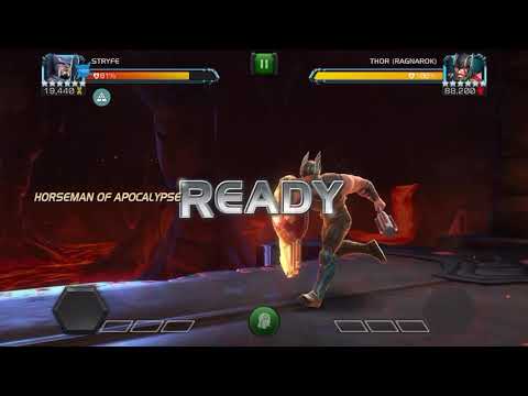 MCOC Rank 3 6 Star Stryfe Vs 6.4.2 Thor Ragnarok Boss(didn’t even stand a chance)