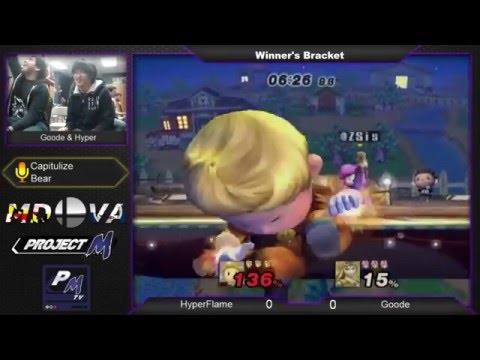 Project M @ Xanadu Dec 1st: HyperFlame (Lucas, Marth) vs. Goode (Zelda, Sonic)