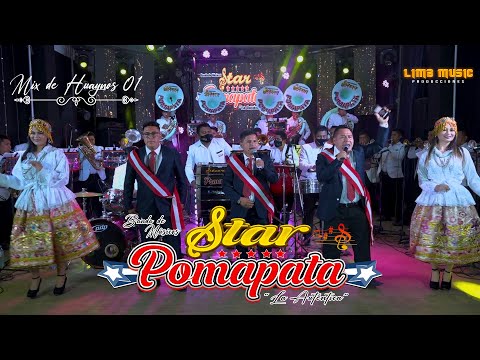 STAR POMAPATA - MIX DE HUAYNOS 01 - II CONCIERTO