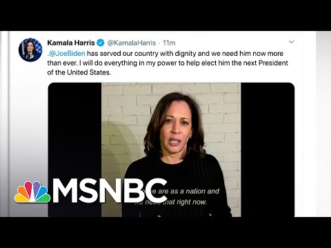 上院議員カマラ・ハリスがジョー・バイデンを支持｜MSNBC (Sen. Kamala Harris Endorses Joe Biden | MSNBC)