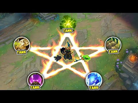 GOOD LUCK KILLING FULL TANK VEIGAR (3000+ HP 300+ AP) - League of Legends