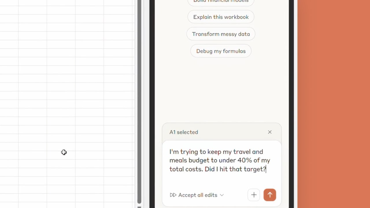 Getting started with Claude in Excel
