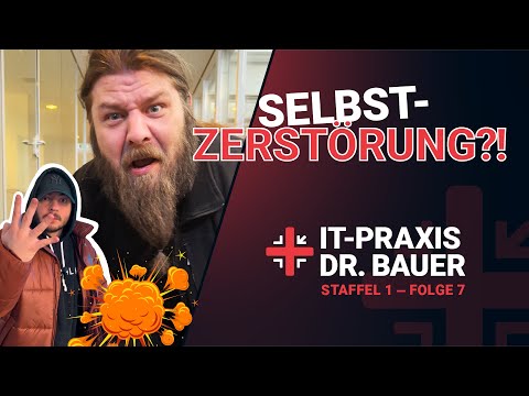 IT-Praxis Dr. Bauer | Staffel 1 - Folge 7 | Mehr Hardware, Windows Crash & Drück den Knopf