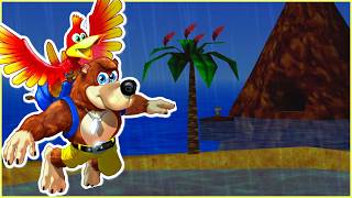 pov: You Stay the Night in Treasure Trove Cove in Banjo Kazooie Relaxing Music + Rain
