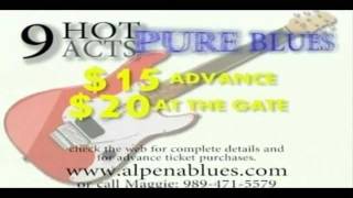 preview picture of video '2011 Alpena Blues Festival TV commercial with Soupcan Johnson'