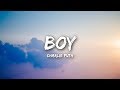Charlie Puth - BOY (Lyrics / Lyrics Video)