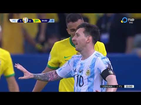 Last minutes Argentina vs Brasil Final Copa America 2021