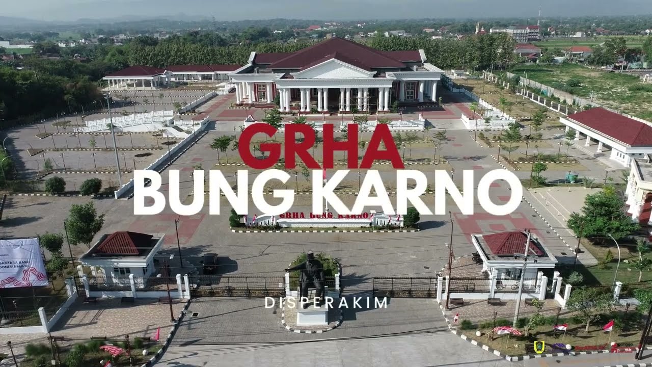 Air View Grha Bung Karno Kabupaten Klaten